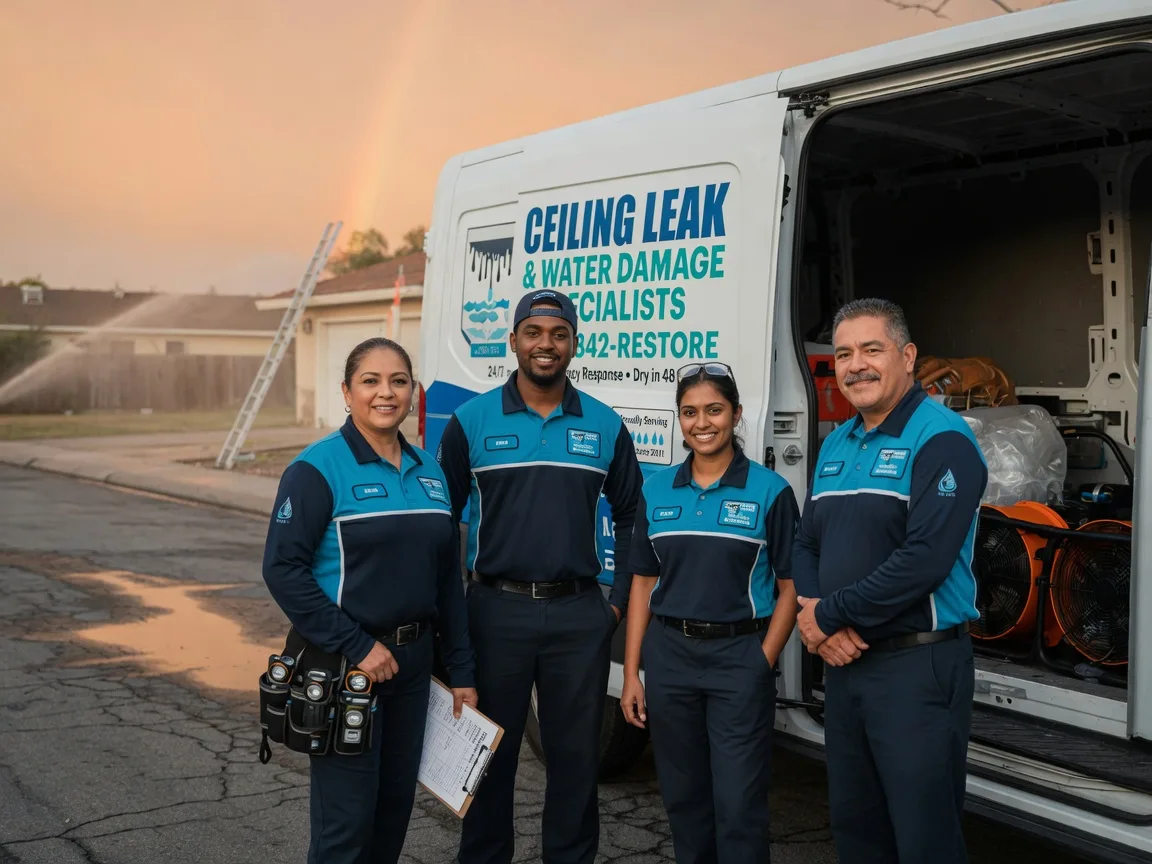 Ceiling Leak Cleanup company in Adamstown, PA